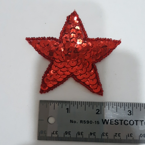 Sequin Star Applique Lot - Picture 3 of 6